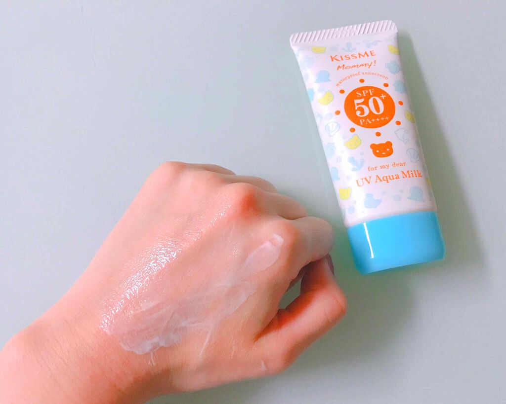 ビオレUV のびのびキッズミルク SPF50+/ビオレ/日焼け止めミルクを使ったクチコミ(3枚目)