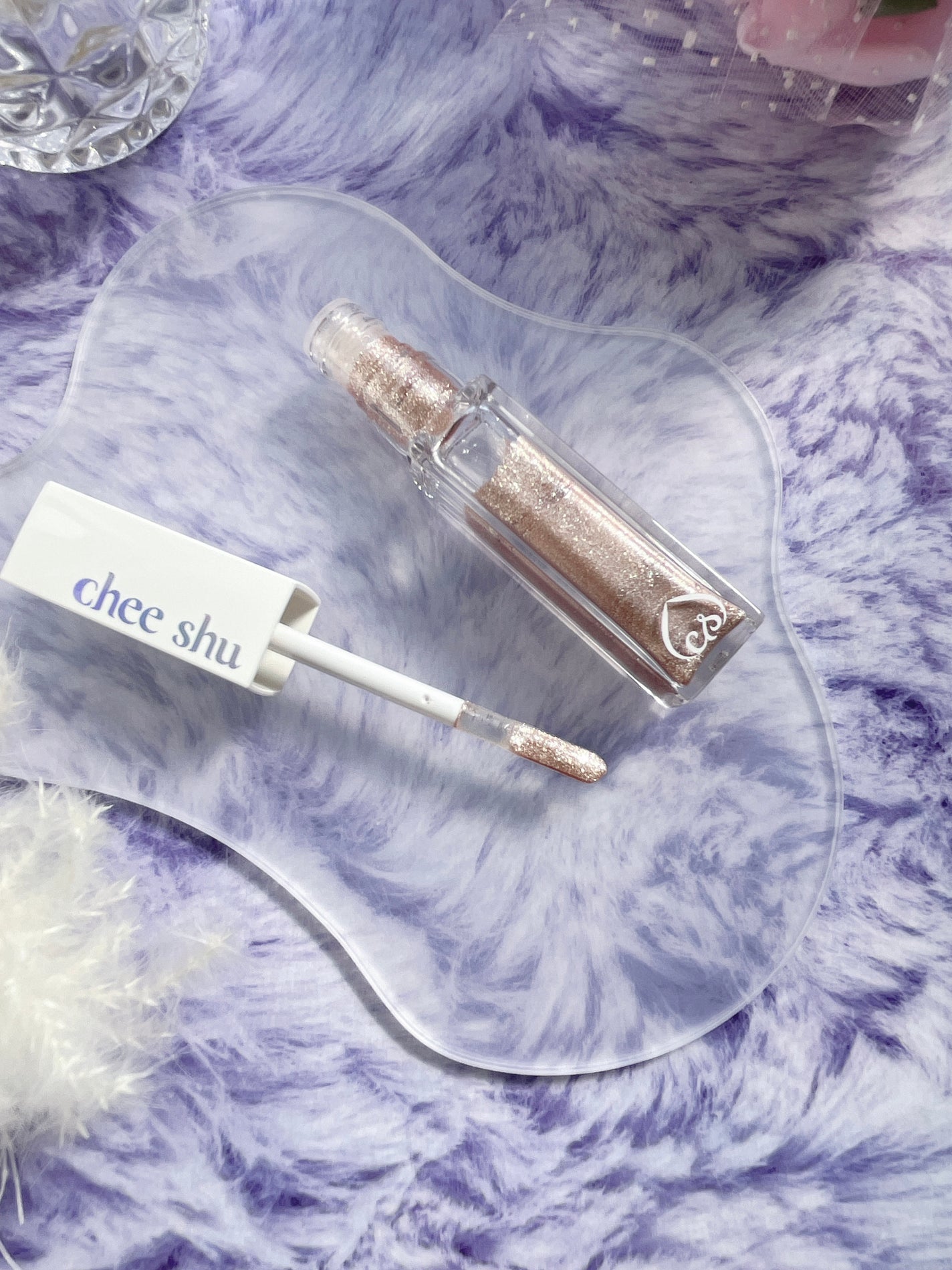 アイドルプリズムグリッター/chee shu/グリッターを使ったクチコミ(2枚目)
