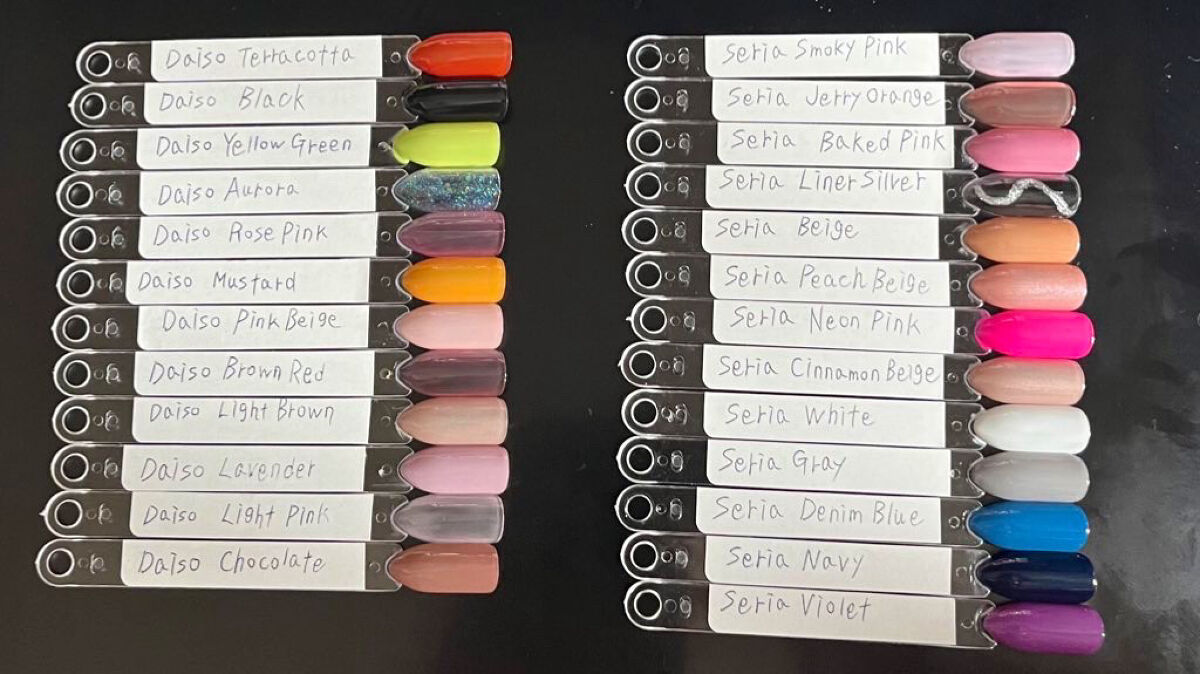 ジェルネイル（ライト対応）/セリア/ジェルネイルを使ったクチコミ（3枚目）