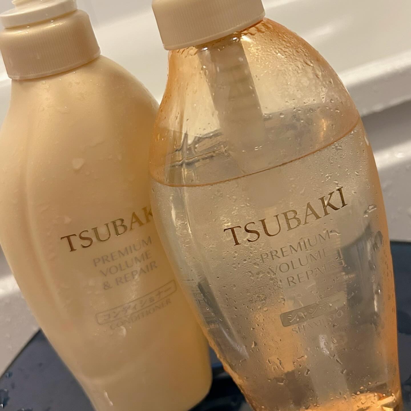 TSUBAKI プレミアム ボリューム＆リペア シャンプー/コンディショナー/TSUBAKI/市販シャンプーを使ったクチコミ（2枚目）