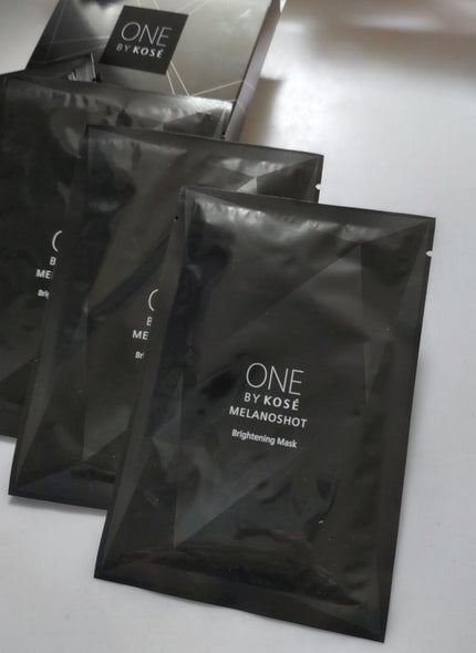 メラノショット W マスク/ONE BY KOSE/シートマスク・パックを使ったクチコミ(3枚目)