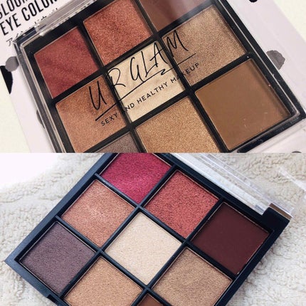 UR GLAM BLOOMING EYE COLOR PALETTE/U R GLAM/アイシャドウパレットを使ったクチコミ(4枚目)