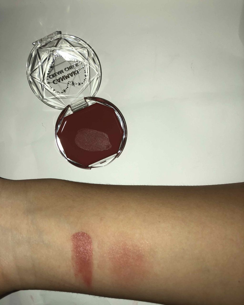 クリームチーク/キャンメイク/ジェル・クリームチークを使ったクチコミ（3枚目）