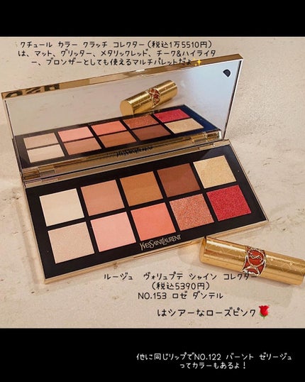 クチュール カラー クラッチ コレクター/YVES SAINT LAURENT BEAUTE/アイシャドウパレットを使ったクチコミ(6枚目)