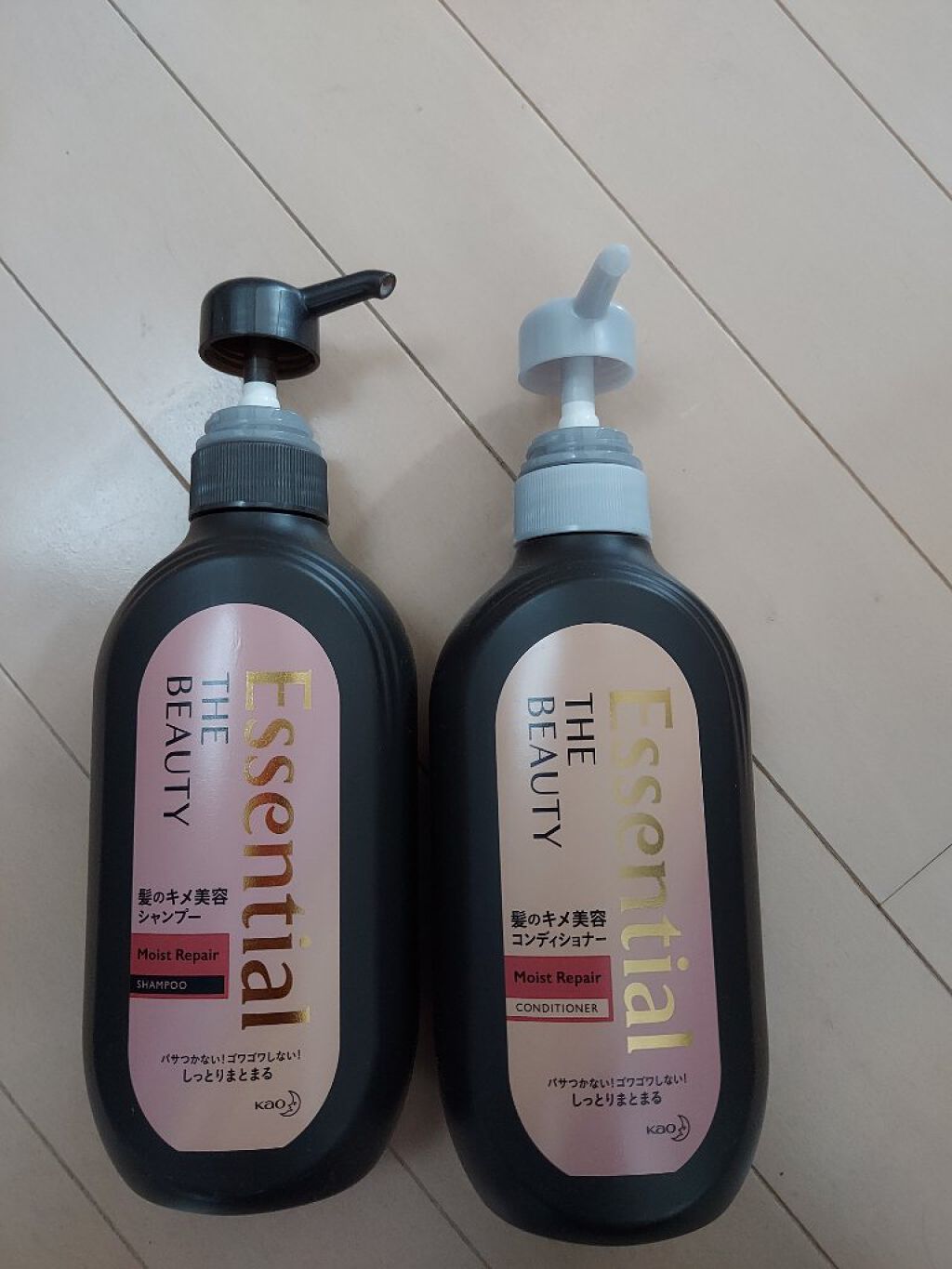 THE BEAUTY 髪のキメ美容シャンプー／コンディショナー＜モイストリペア＞	/エッセンシャル/市販シャンプーを使ったクチコミ（1枚目）