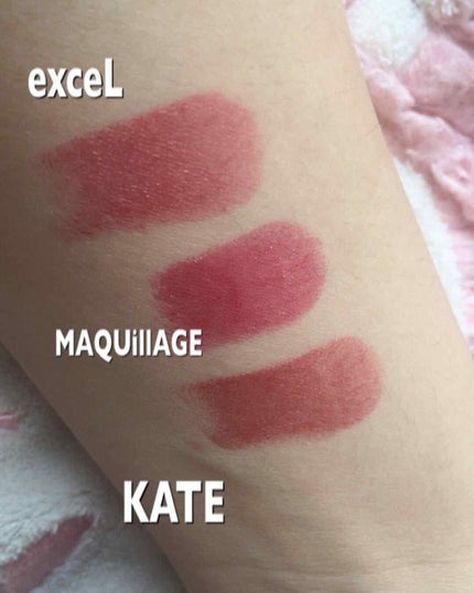 カラーハイビジョンルージュ/KATE/口紅を使ったクチコミ(3枚目)