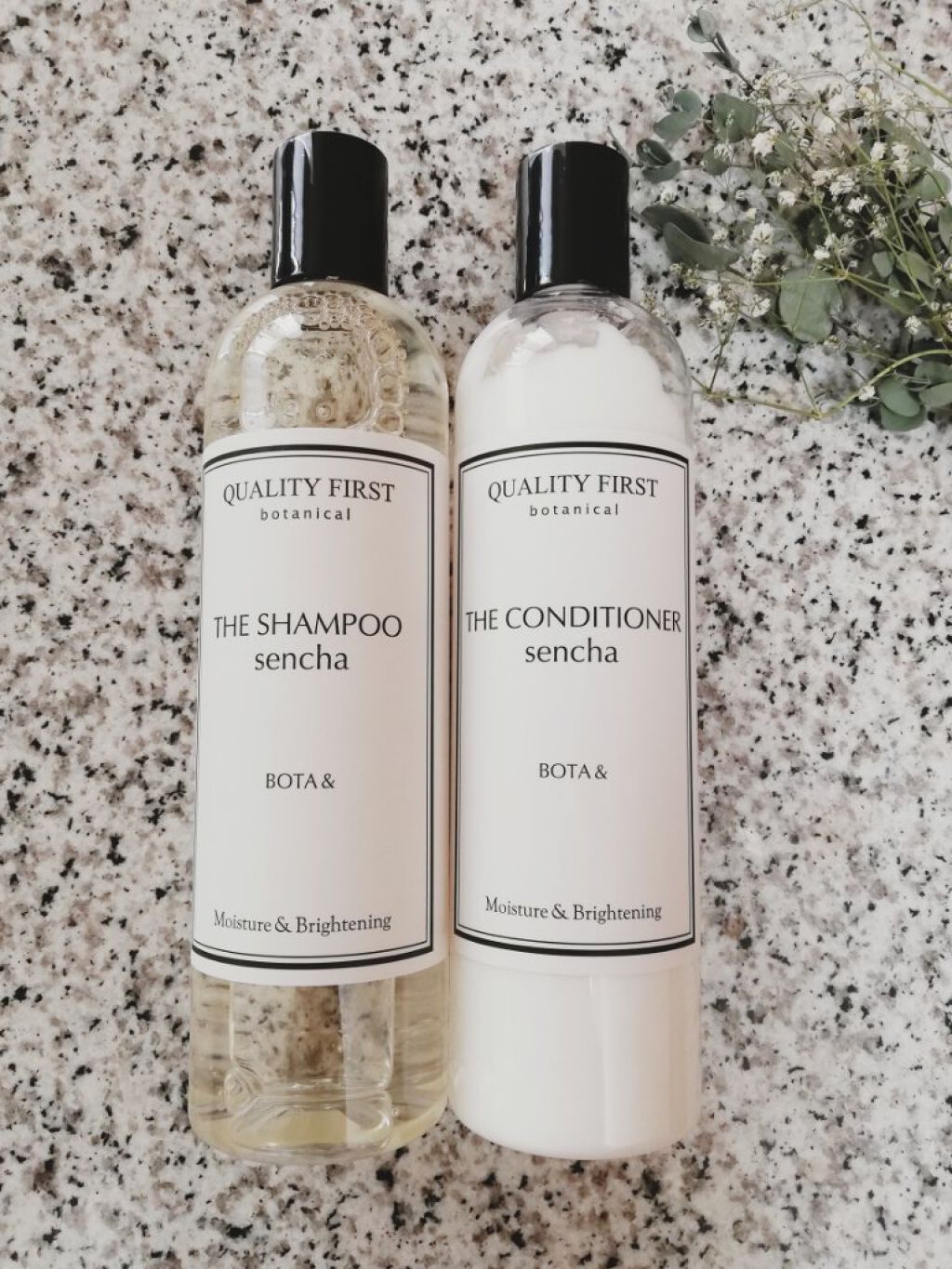 ボタアンド ザ シャンプー <sencha>/クオリティファースト/市販シャンプーを使ったクチコミ（1枚目）