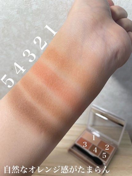 パーフェクトマルチアイズ/キャンメイク/アイシャドウパレットを使ったクチコミ(4枚目)