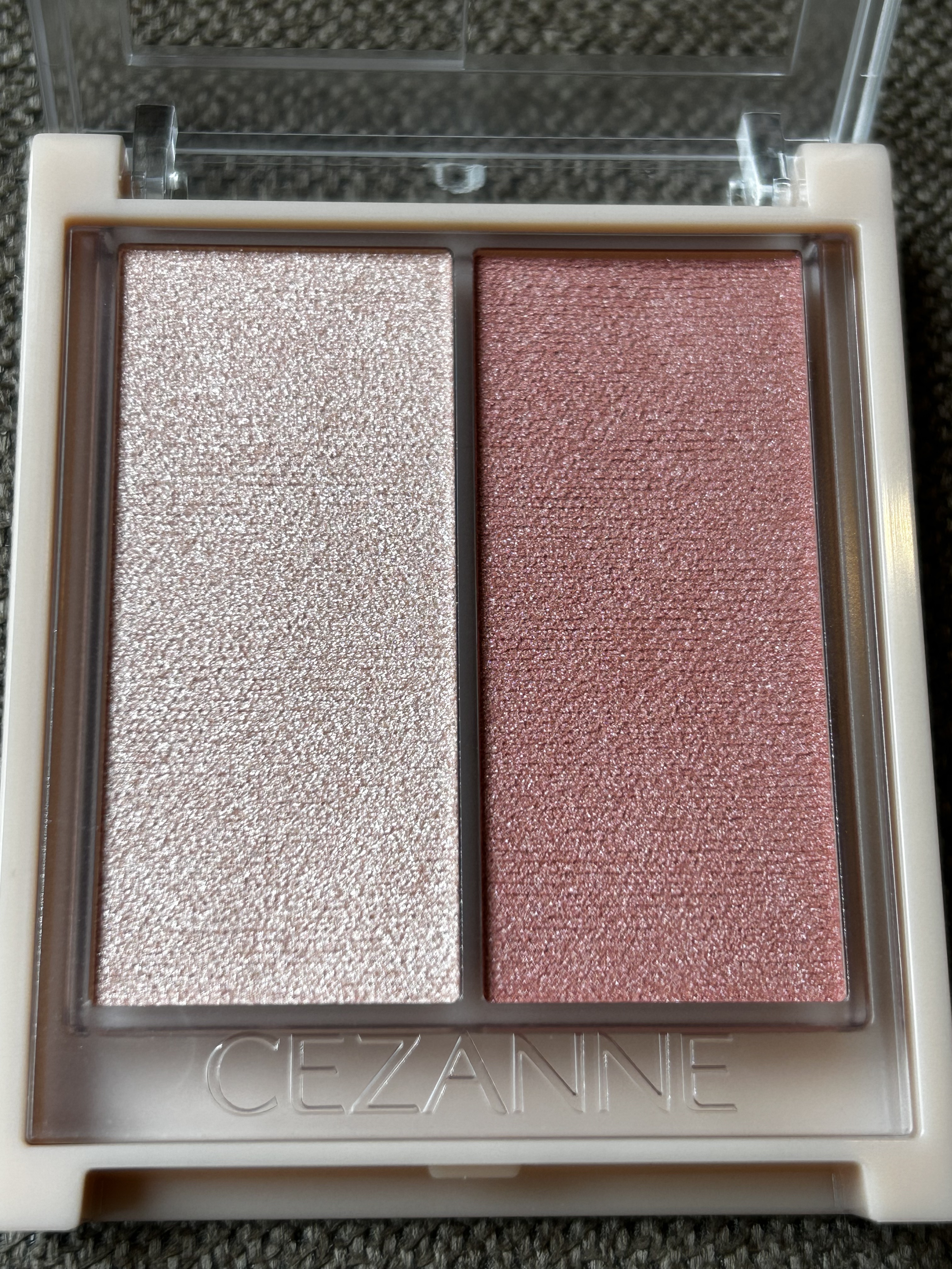 フェイスグロウカラー/CEZANNE/クリームハイライトを使ったクチコミ（3枚目）