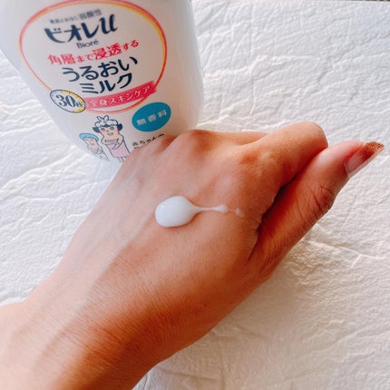 角層まで浸透する うるおいミルク 無香料/ビオレu/ボディミルクを使ったクチコミ(2枚目)