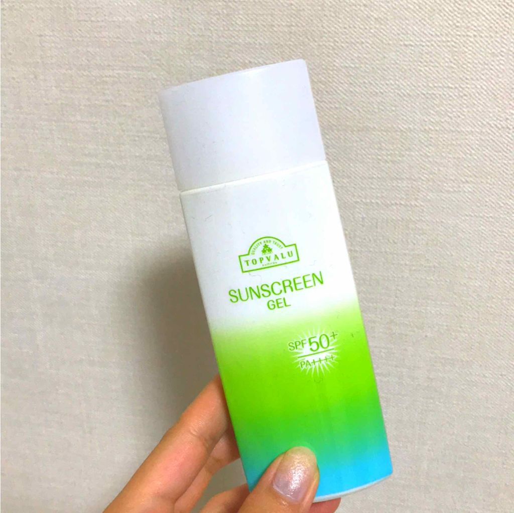 日やけ止め ジェル/トップバリュ/日焼け止めジェルを使ったクチコミ(1枚目)
