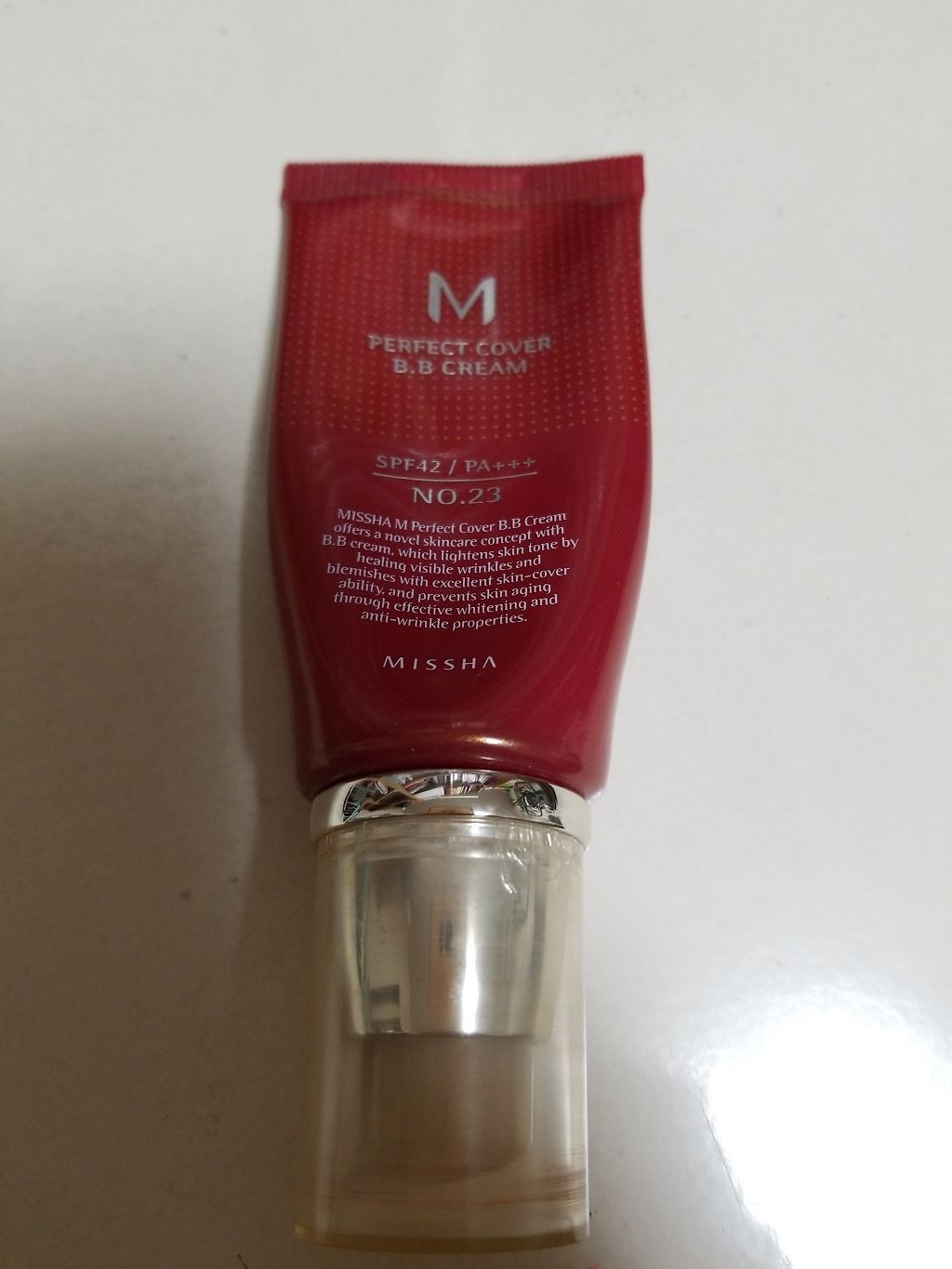BBクリーム UV SPF40 PA+++/MISSHA/BBクリームを使ったクチコミ（1枚目）