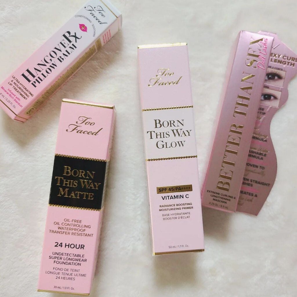 ~トゥー フェイスド ハングオーバー~ ピロー バーム リップ トリートメント/Too Faced/リップ美容液を使ったクチコミ(2枚目)