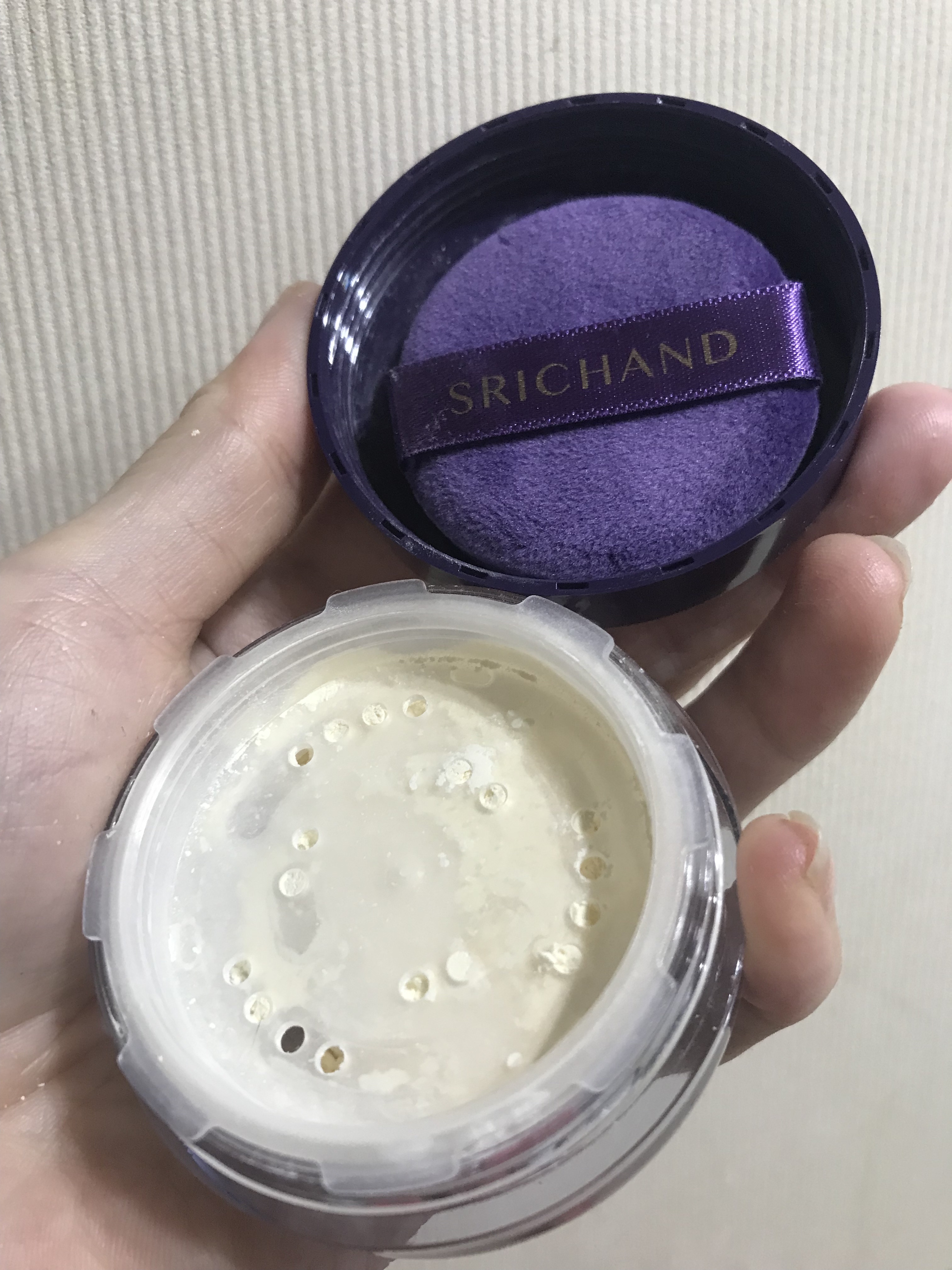 トランスルーセントパウダー/SRICHAND/ルースパウダーを使ったクチコミ（3枚目）
