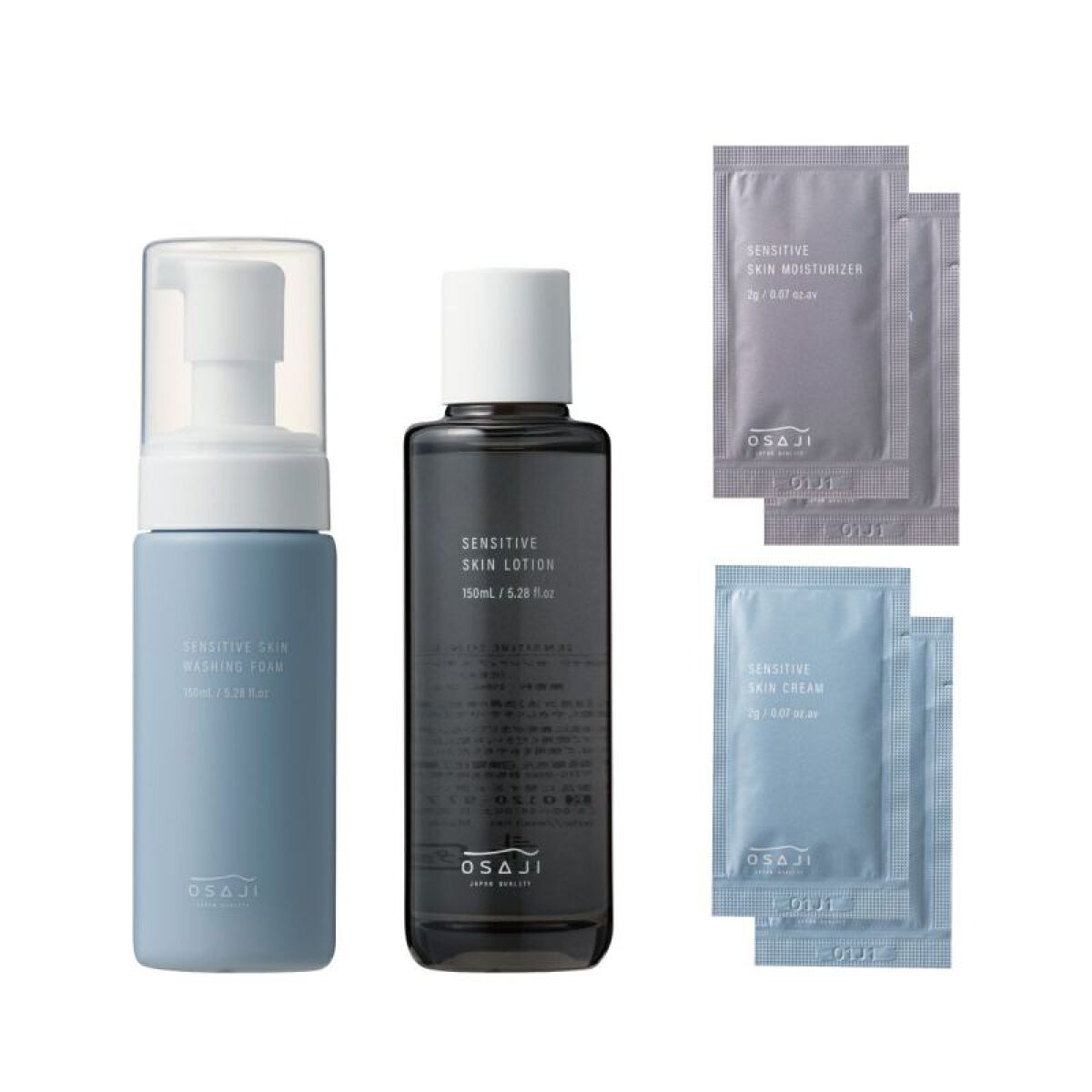 OSAJI センシティブ スキン ライン 1周年記念セット