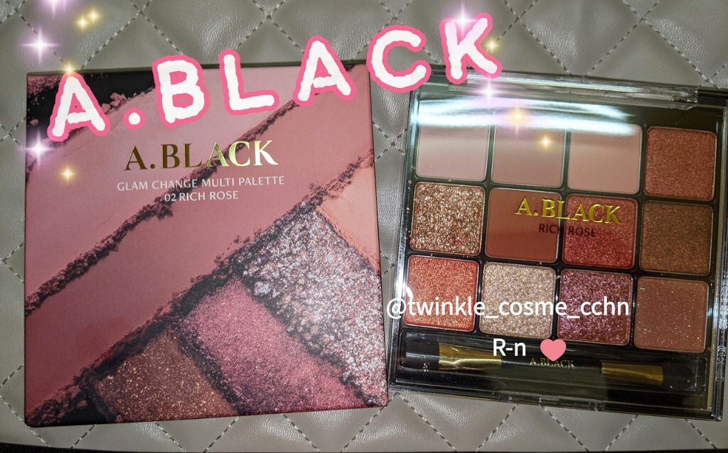 グラムチェンジマルチパレット/A.BLACK/マルチパレットを使ったクチコミ(1枚目)