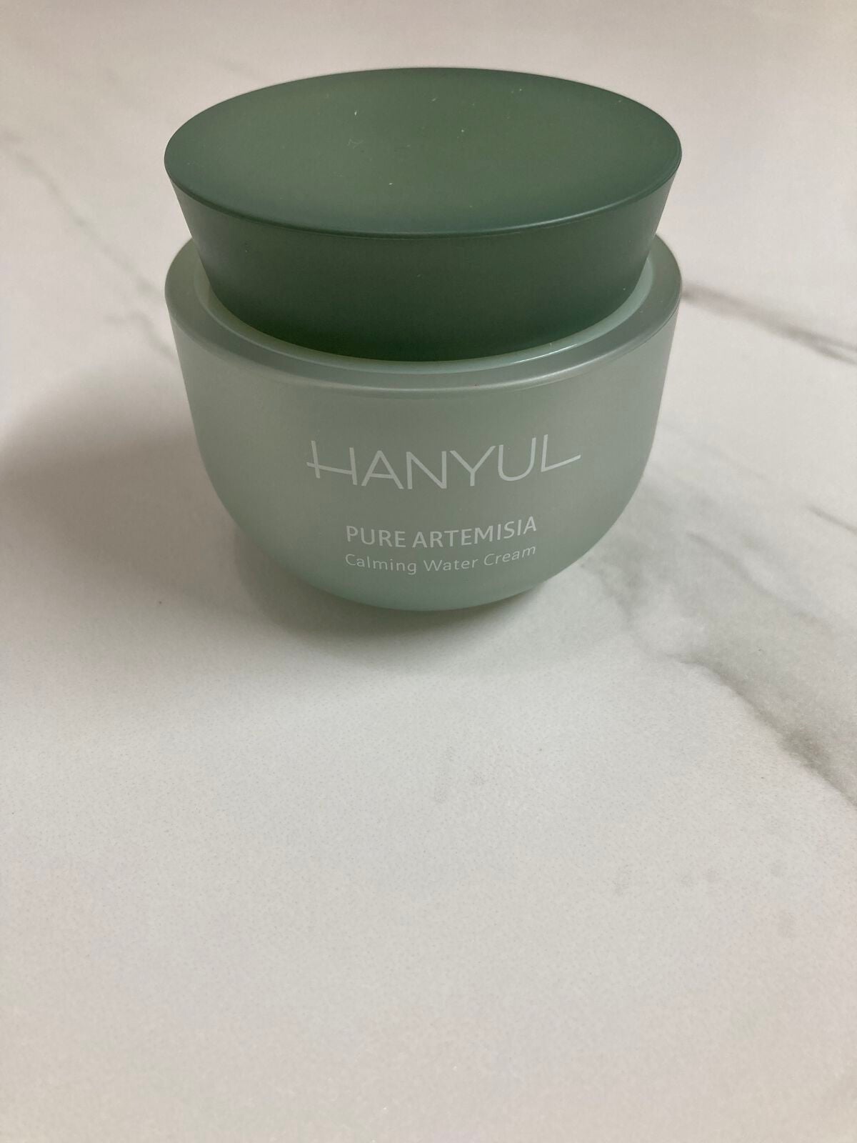 ピュアアルテミシア カーミングウォータークリーム/HANYUL(ハンユル)/フェイスクリームを使ったクチコミ(2枚目)
