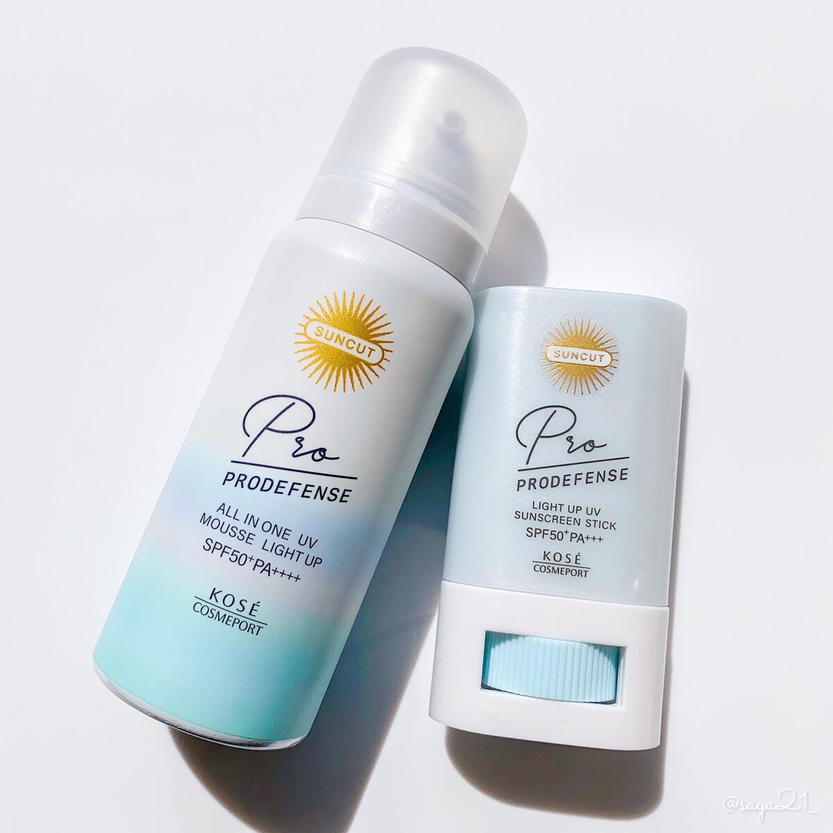 プロディフェンス オールインワンUV ムース(ライトアップ)/サンカット®/日焼け止めクリームを使ったクチコミ(1枚目)