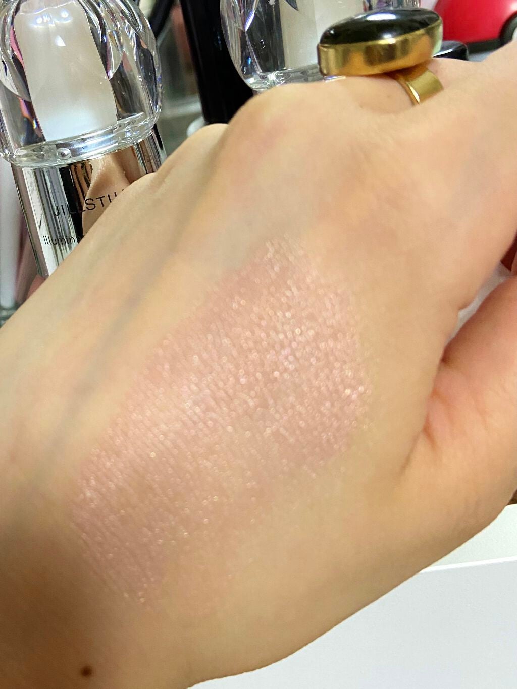 ジルスチュアート イルミネイティング セラムプライマー/JILL STUART/化粧下地を使ったクチコミ(3枚目)