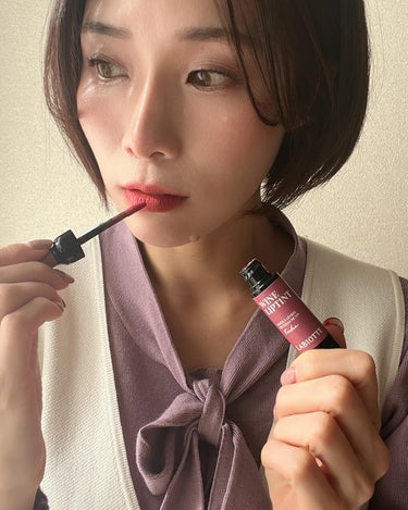 LABIOTTE ワインリップティントのクチコミ「
Skin friendly ブランドラビオッテに新たなアイテムが仲間入り♥️

LABIOT.....」（2枚目）