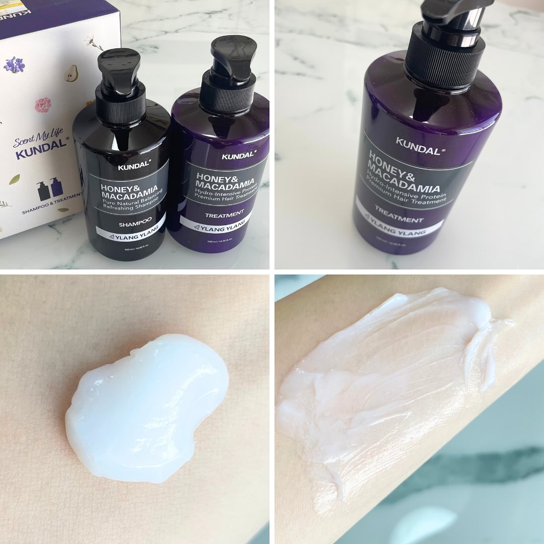 プレミアムヘアケアスペシャルセット/KUNDAL/市販シャンプーを使ったクチコミ（3枚目）