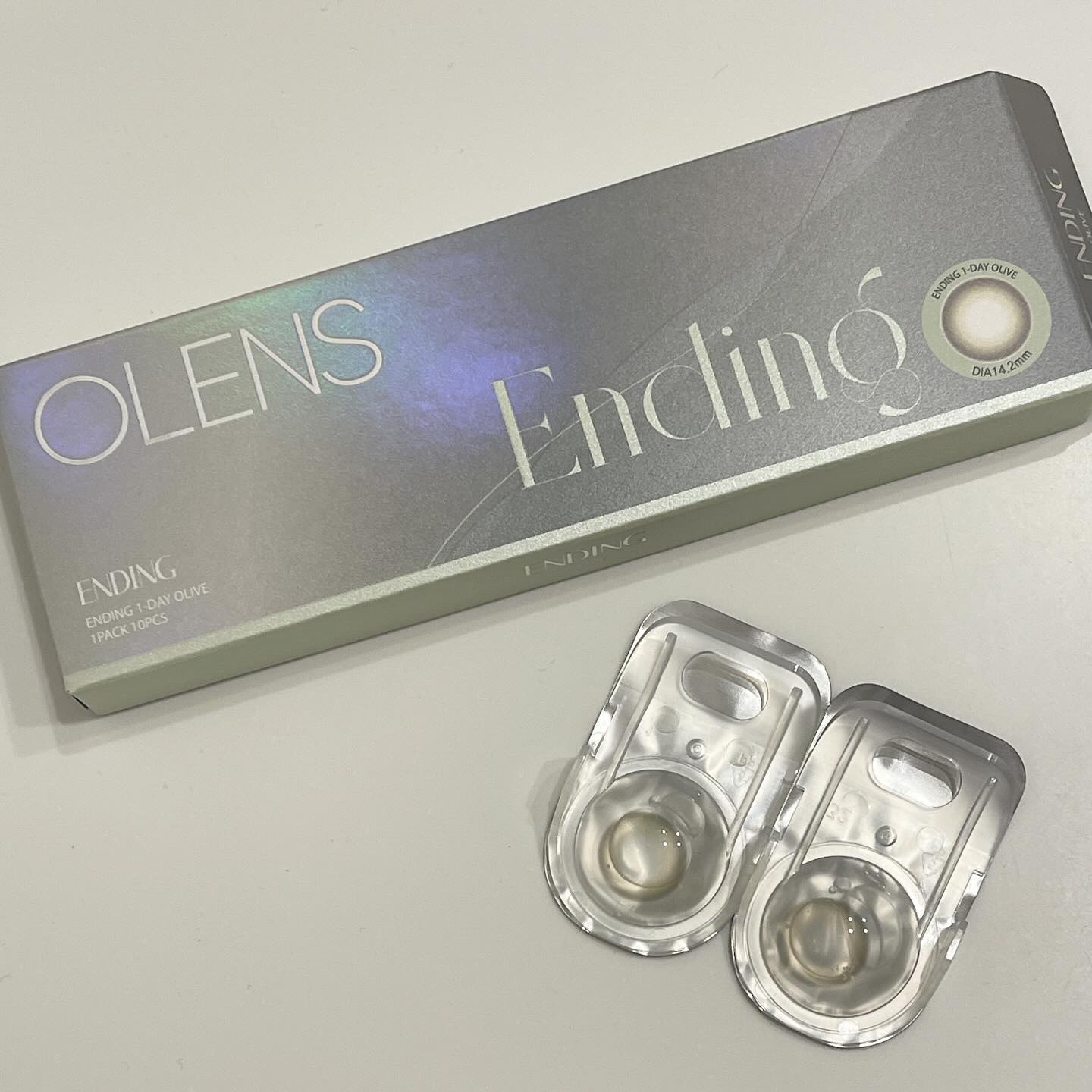 Ending 1day/OLENS/ワンデー（１DAY）カラコンを使ったクチコミ（3枚目）