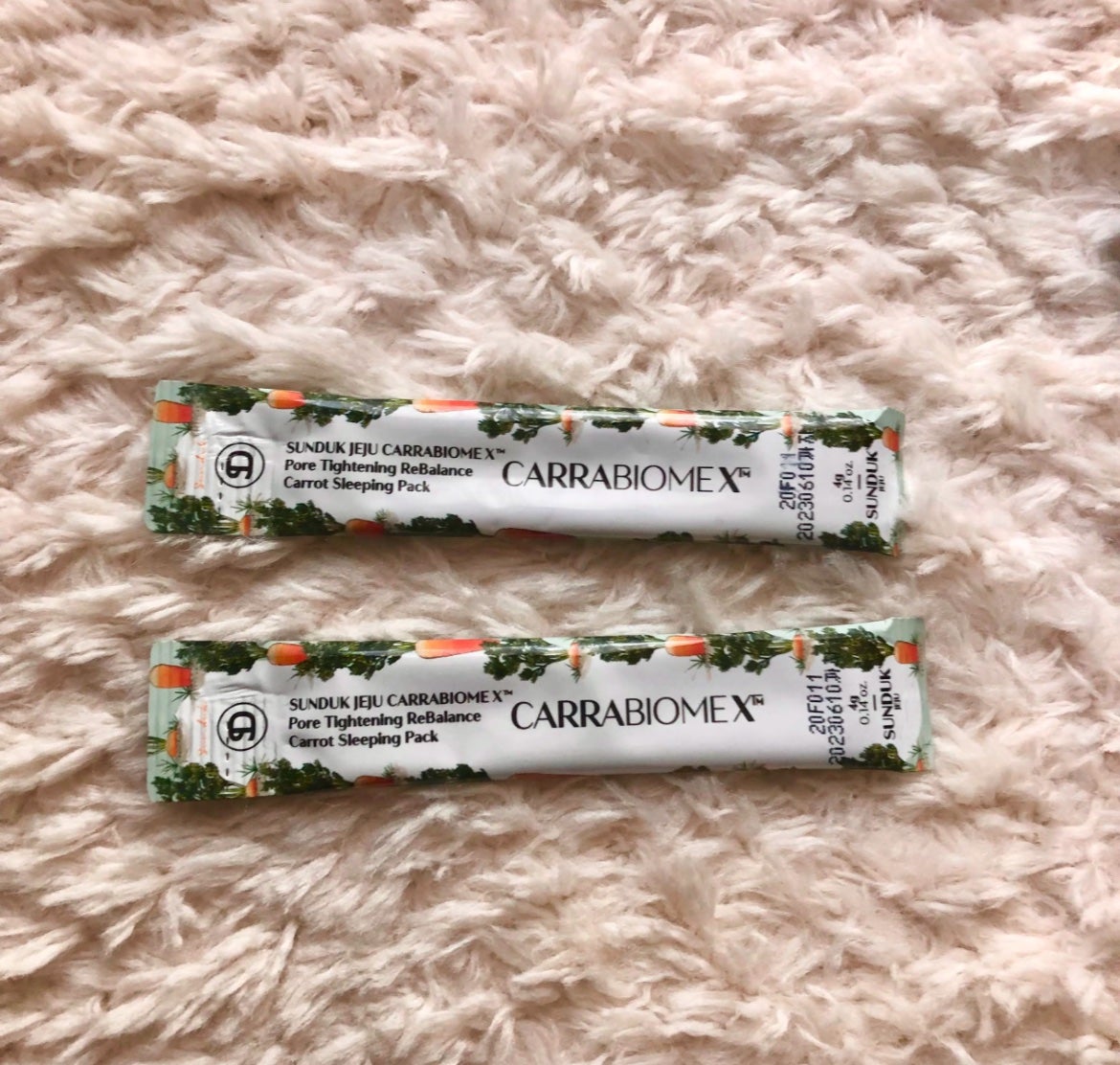 キャロット スリーピングパック/SUNDUK JEJU/フェイスクリームを使ったクチコミ(1枚目)