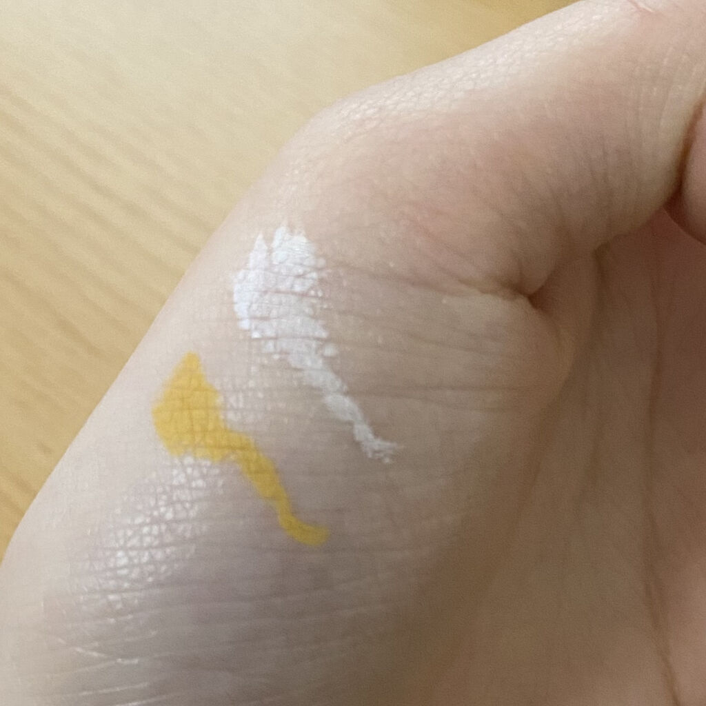 リキッドアイライナーa (TOKYO GIRLS COLLECTION) イエロー/U R GLAM/リキッドアイライナーを使ったクチコミ（3枚目）