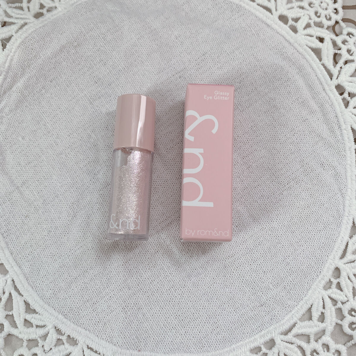 アンドバイロムアンド　グラッシーアイグリッター/&nd by rom&nd/グリッターを使ったクチコミ（1枚目）