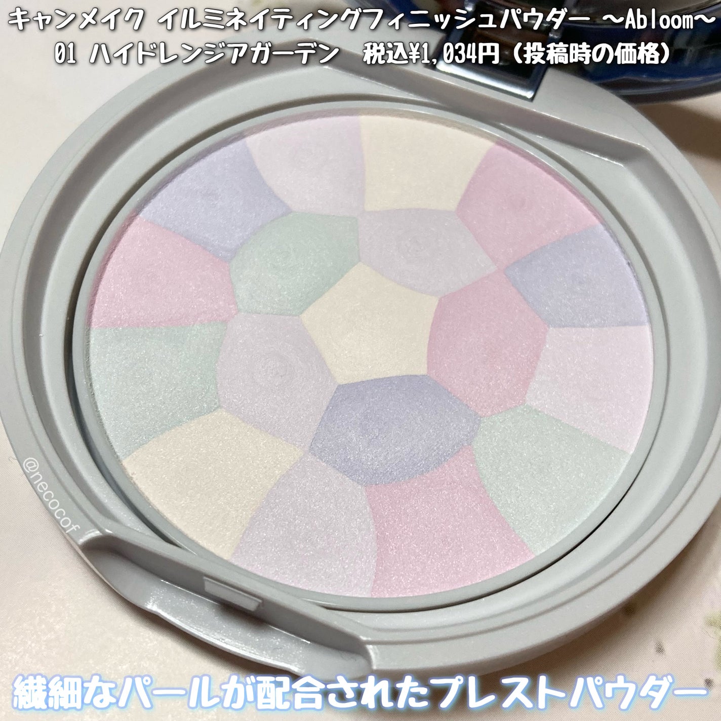 イルミネイティングフィニッシュパウダー ~Abloom~/キャンメイク/プレストパウダーを使ったクチコミ(2枚目)