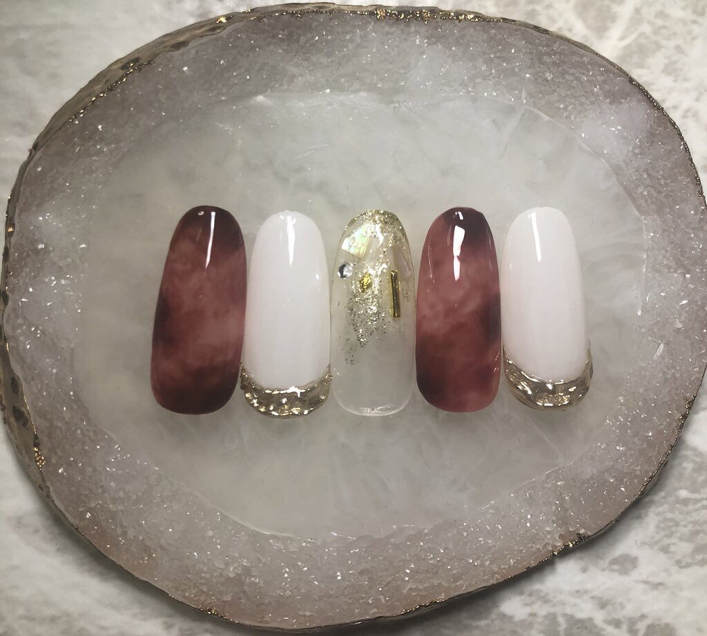 ジェルネイル（ライト対応）/セリア/ジェルネイルを使ったクチコミ（1枚目）