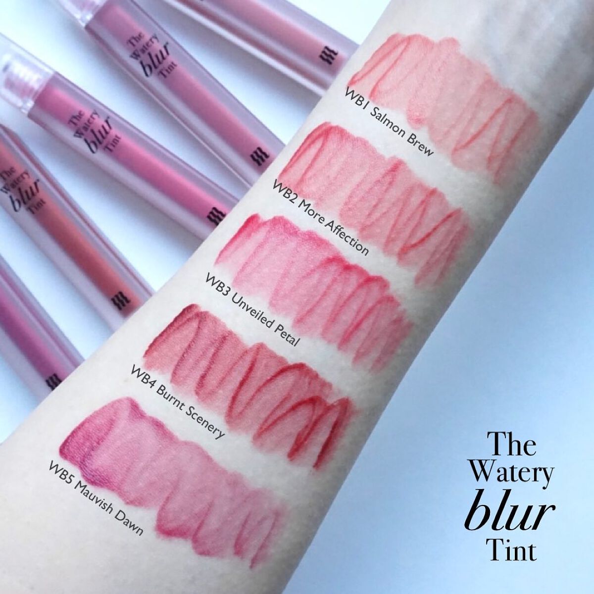 ザ ウォータリー ブラー ティント/MERZY/リップティントを使ったクチコミ（2枚目）