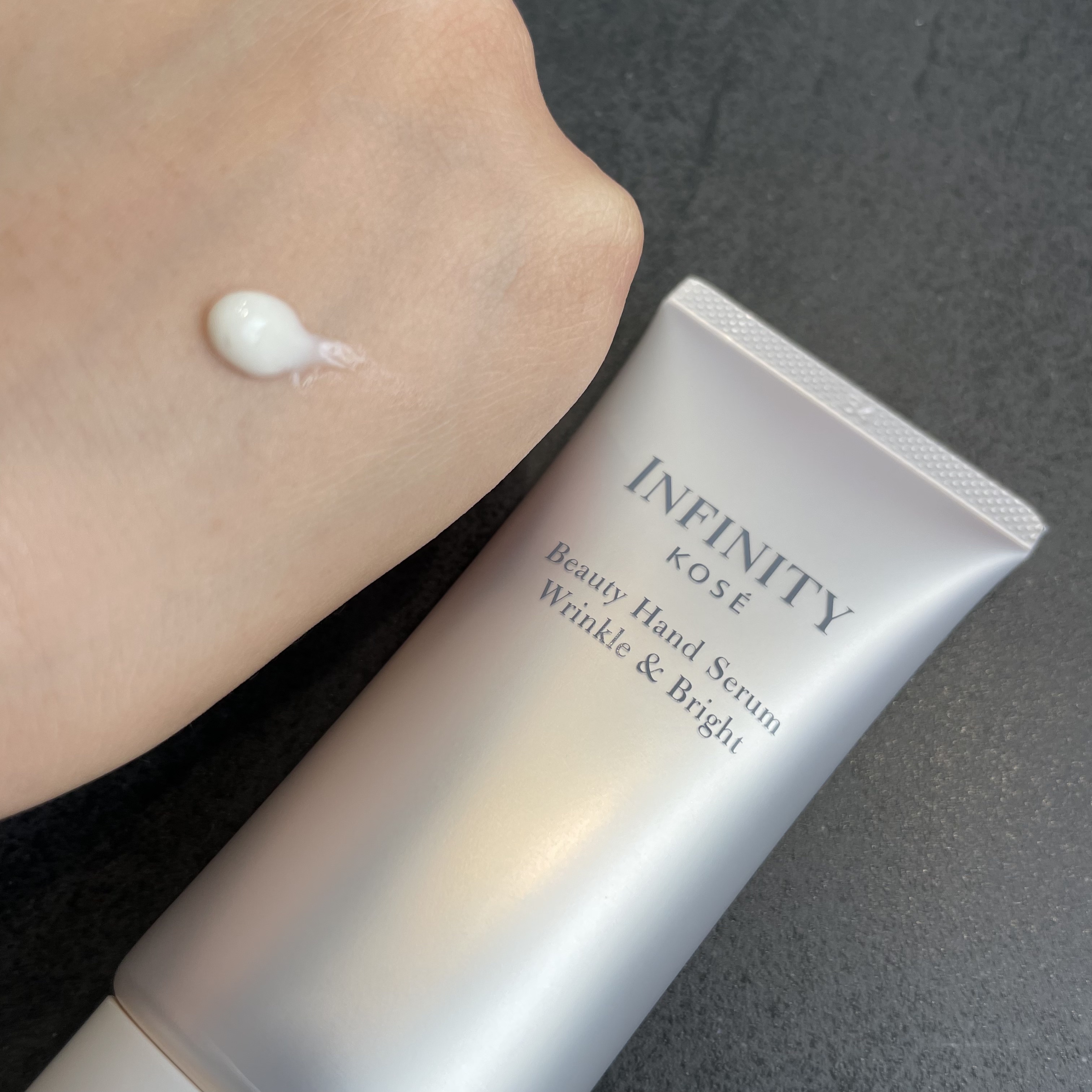 インフィニティ　ビューティーハンドセラム リンクル＆ブライト [医薬部外品]/インフィニティ/ハンドクリームを使ったクチコミ（1枚目）