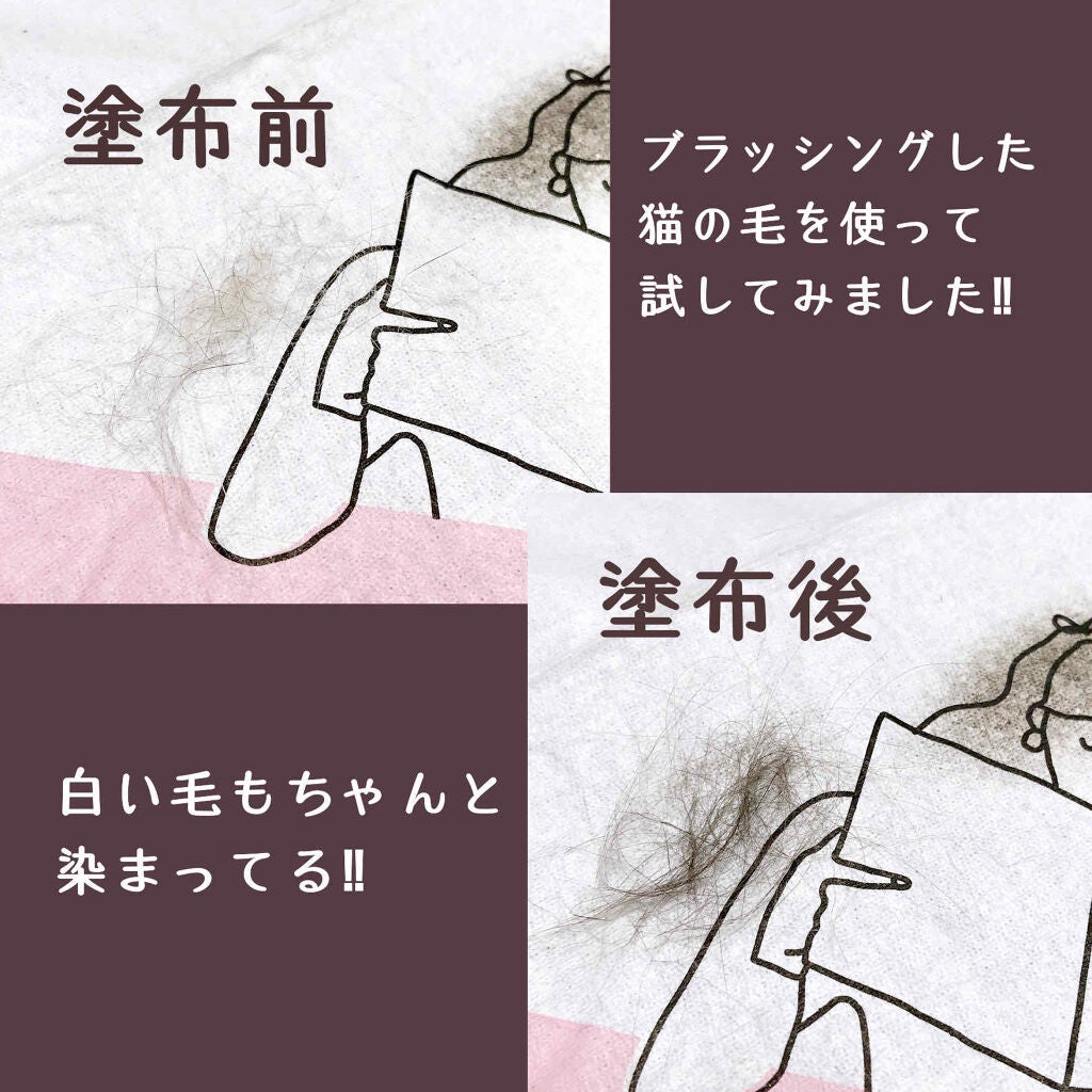 三毛猫ピーナッツ on LIPS 「lalaChuu(ララチュー)HAIRCUSHION販売名:白..」(4枚目)