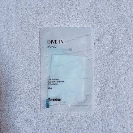 トリデン ダイブインマスクパック/Torriden/シートマスク・パックを使ったクチコミ(1枚目)