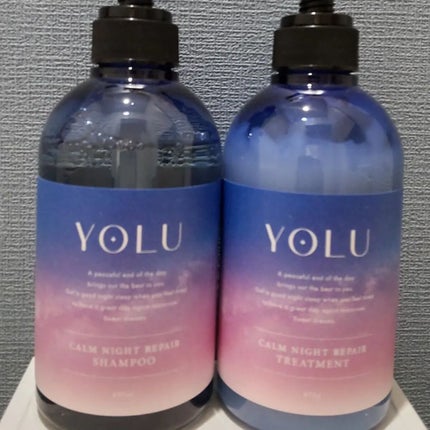 カームナイトリペアシャンプー/トリートメント/YOLU/市販シャンプーを使ったクチコミ(2枚目)