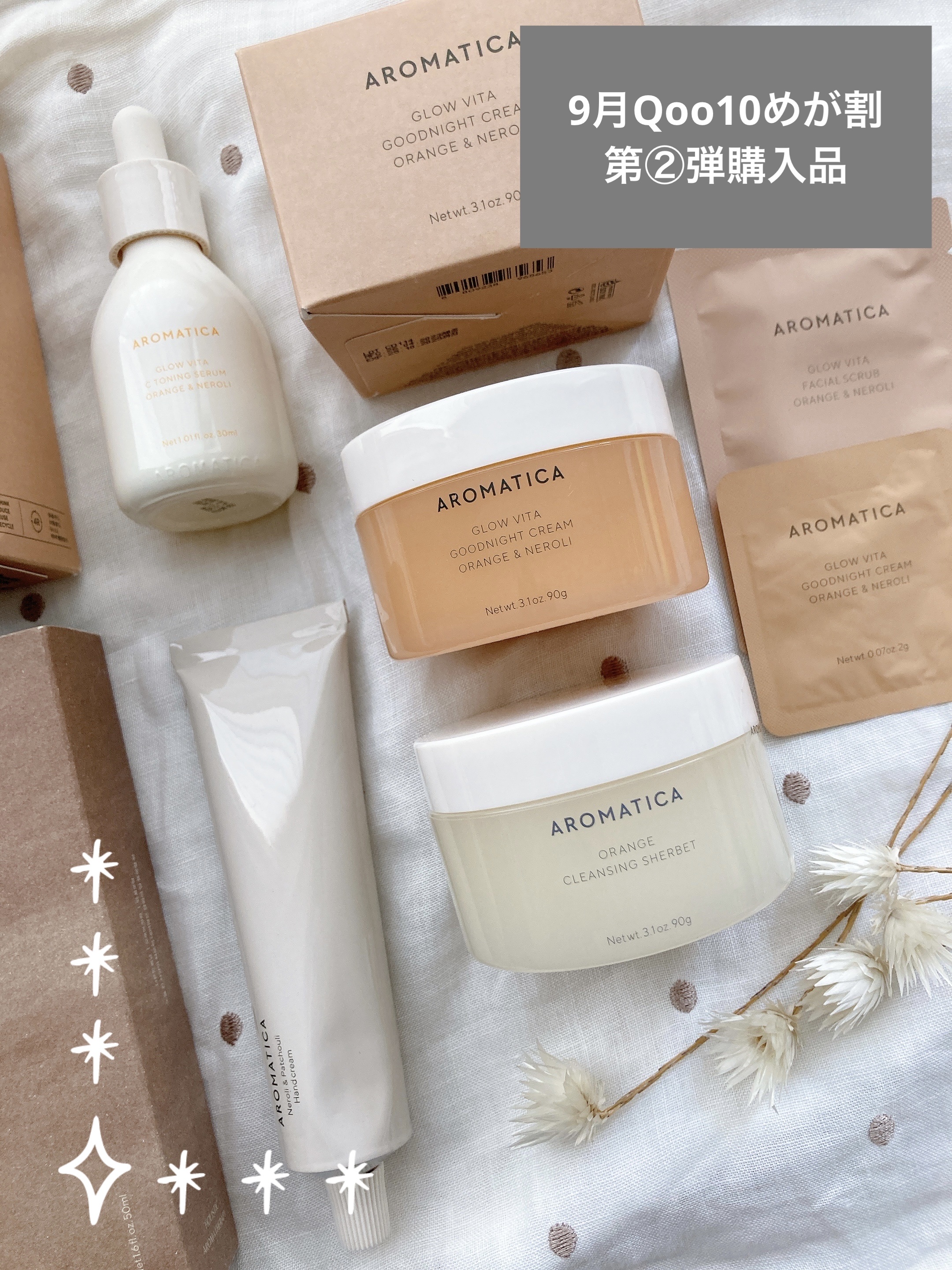 グロービタグットナイトクリーム/AROMATICA/フェイスクリームを使ったクチコミ（1枚目）