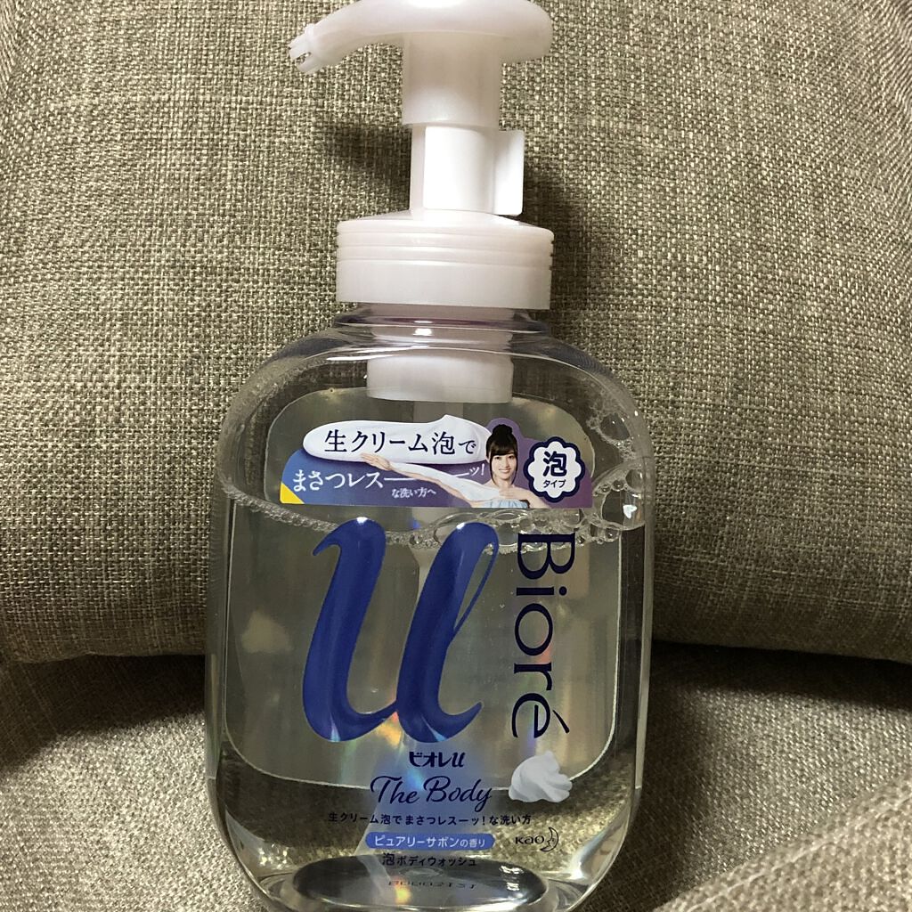 ザ ボディ 泡タイプ ピュアリーサボンの香り/ビオレu/ボディソープを使ったクチコミ（1枚目）