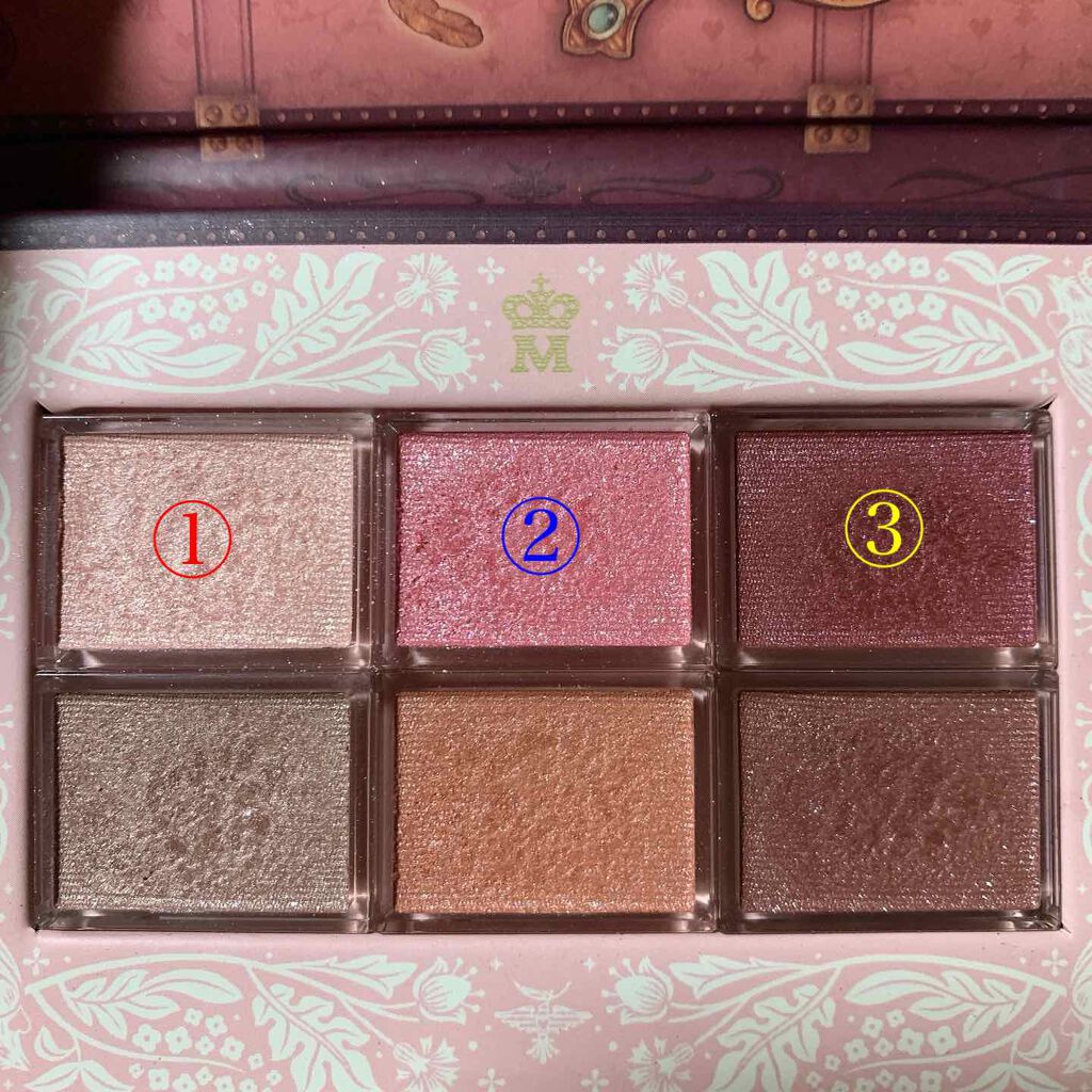 ナイストゥミーチュートランク/MAJOLICA MAJORCA/アイシャドウパレットを使ったクチコミ(2枚目)