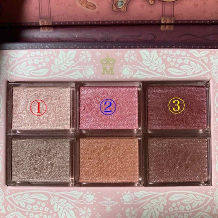 ナイストゥミーチュートランク/MAJOLICA MAJORCA/アイシャドウパレットを使ったクチコミ(2枚目)