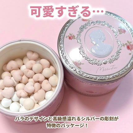 アントワネットペルルフェイスパウダー/MilleFée/ルースパウダーを使ったクチコミ(2枚目)