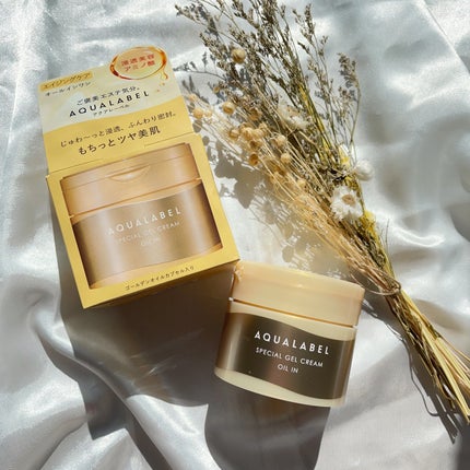 スペシャルジェルクリーム EX (オイルイン)/アクアレーベル/オールインワン化粧品を使ったクチコミ(5枚目)