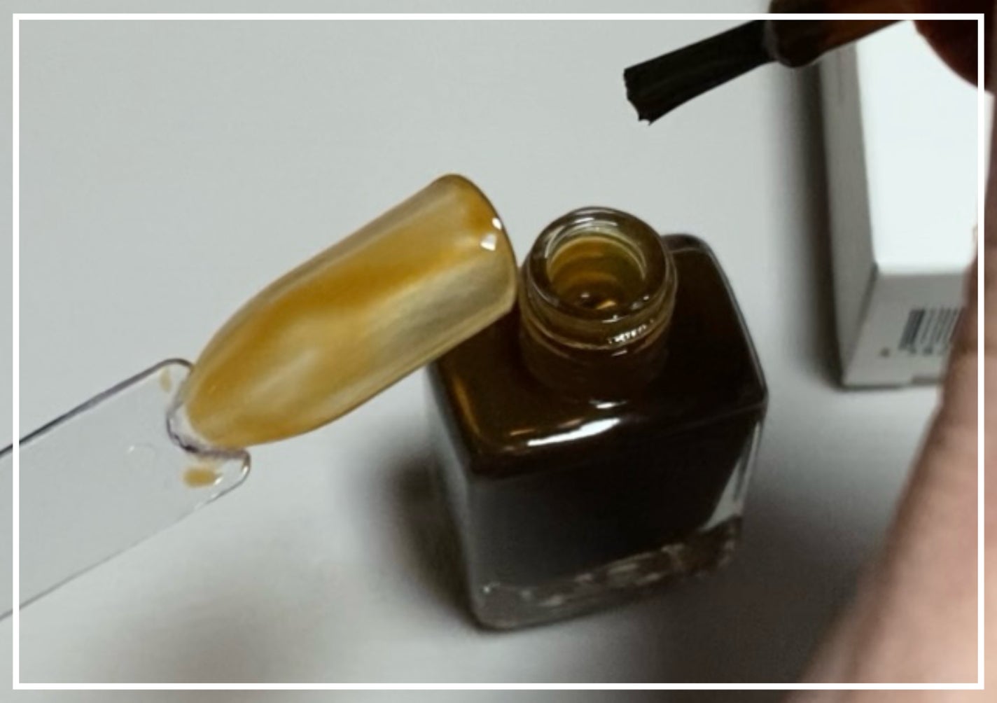 ムードペブルネイル/rom&nd/マニキュアを使ったクチコミ(2枚目)