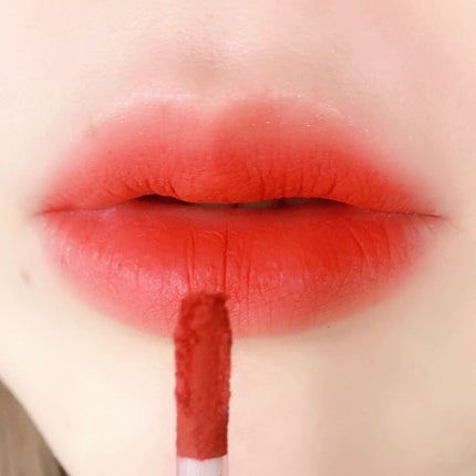 エアフィットベルベットティント/LIZDA/リップティントを使ったクチコミ(5枚目)