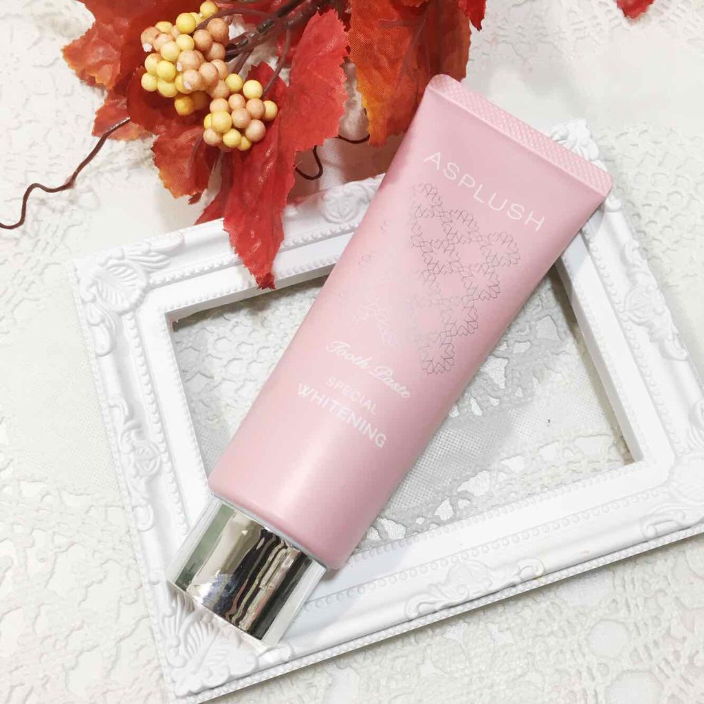 ASPLUSH(アスプラッシュ)　ピーチミント/CONTRIBUTION/歯磨き粉を使ったクチコミ（1枚目）