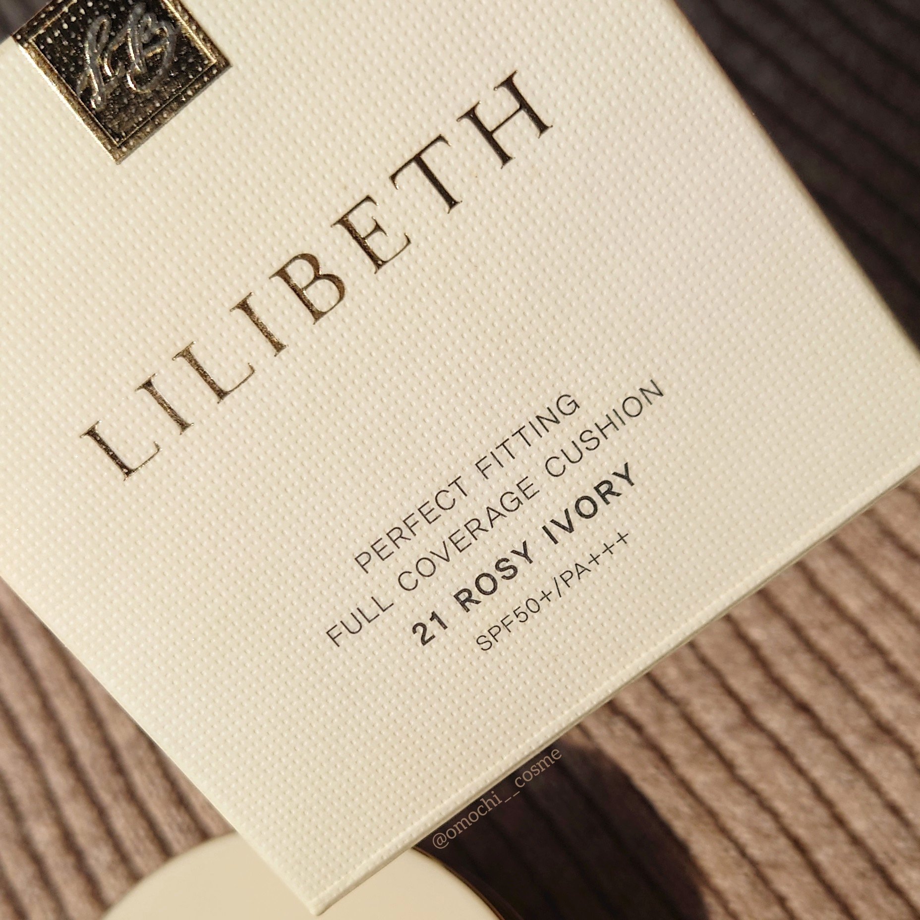 パーフェクティングフィッティング フルカバレッジクッション/LILIBETH/クッションファンデーションを使ったクチコミ（2枚目）