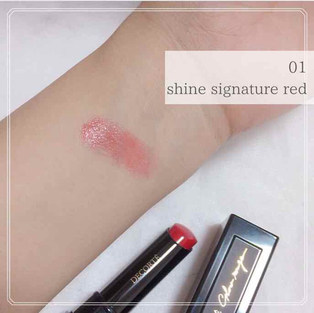 ルージュ デコルテ/DECORTÉ/口紅を使ったクチコミ（2枚目）