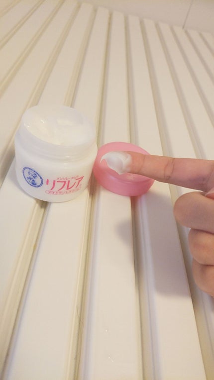 リフレア メンソレータム リフレア デオドラントクリームのクチコミ「ども!!🔥ルッチー🍌です!!!
(クチコミお待たせしましたー!!🙇🙏)
画質悪すぎてすいま.....」(3枚目)