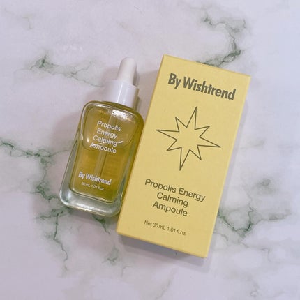 プロポリスエナジーカーミングアンプル/By Wishtrend/美容液を使ったクチコミ(5枚目)