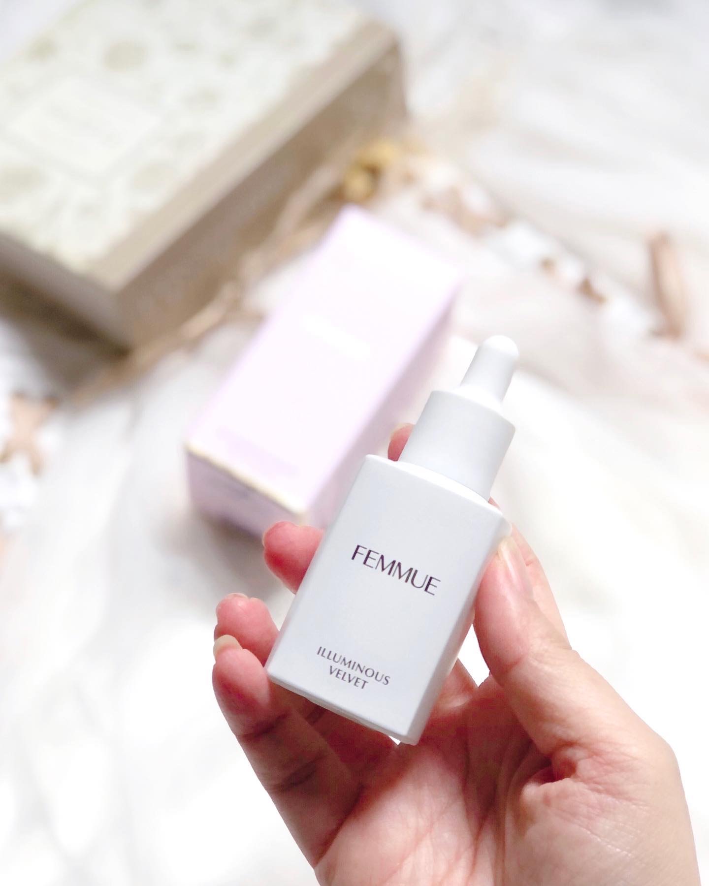 イルミナス ベルベット/FEMMUE/美容液を使ったクチコミ（1枚目）
